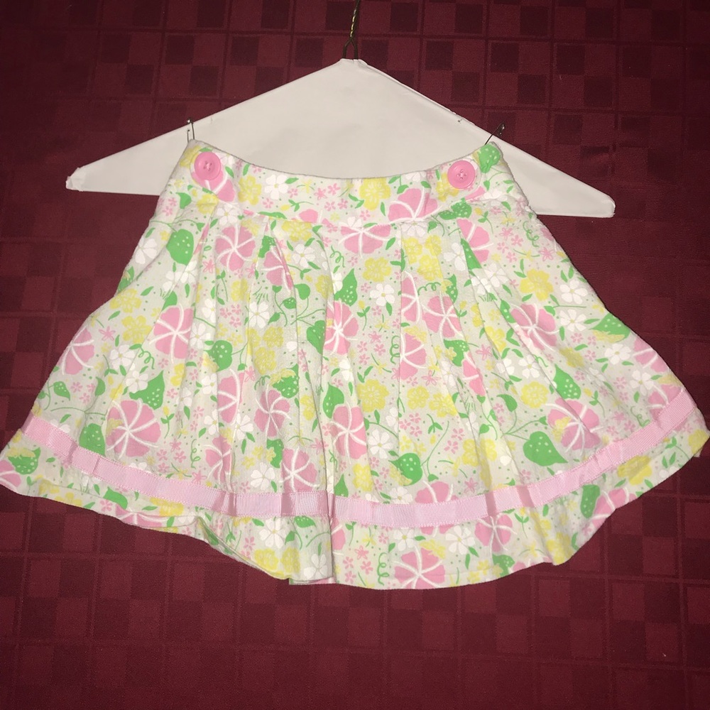 Lilly Pulitzer Floral Skirt